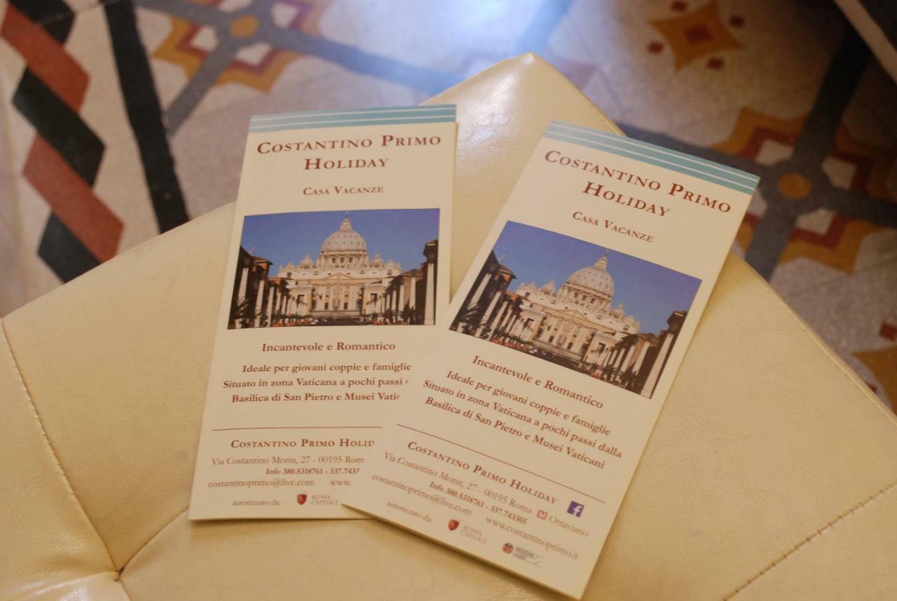 Costantino Primo Holiday - Roma St.Pietro Luaran gambar